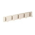 thumbnail image 2 of Gancho invisible para puerta de baño detrás del gancho para ropa plegable percha plegable para ropa, 2 of 9