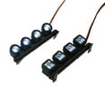 thumbnail image 2 of Lumière de Toit Projecteurs LED Pièces de Mise à Niveau pour TRX4M Defender 1/18 RC Crawler Accessoire, 2 of 7