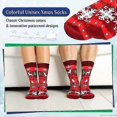 thumbnail image 3 of SATINIOR Men Holiday Socks Colorful Unisex Xmas Socks Stylish Patterned Sock Men Festive Present Socks, 3 of 5