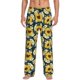 thumbnail image 1 of Balery Sunflowers Pantalones de pijama para hombre, pijama ultraligero, pantalón de descanso-Medium, 1 of 6