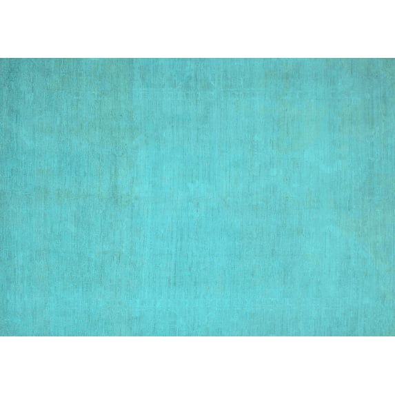 Ahgly Company Indoor Rectangle Oriental Light Blue Modern Area Rugs, 4' x 6'