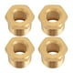 thumbnail image 1 of M Buder Adaptador Reductor de Tubo de Latón Rosca 1/2 a 1/4 Pulg NPT (12.7 mm / 0.5 inches), 1 of 9