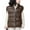 Brown, variant on Eltusu Girls Puffer Vests, Windproof Waterproof Thermal Casual Winter Jackets with Zipper Brown Size 10-12T
