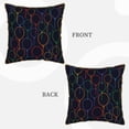 thumbnail image 3 of Kll Colorful Balloons Decorative Throw Pillow Covers Velvet Soft For Couch Sofa Bedroom Living Room Outdoor -20"X20", 3 of 8