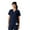 Navy, variant on Siena 5-Pocket Women's Scrub Top, Comfort Fit, Moisture-Wicking Stretch Healthcare Uniform - Ceil Blue - L