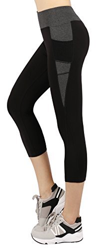 Sugar Pocket Womens Workout Capris 