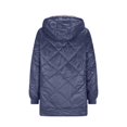 thumbnail image 5 of Womens Sherpa Fleece Lined Jacket Trendy Quilted Zip Up Hooded Winter Warm Parka Coat Outwear with Pockets, 5 of 8
