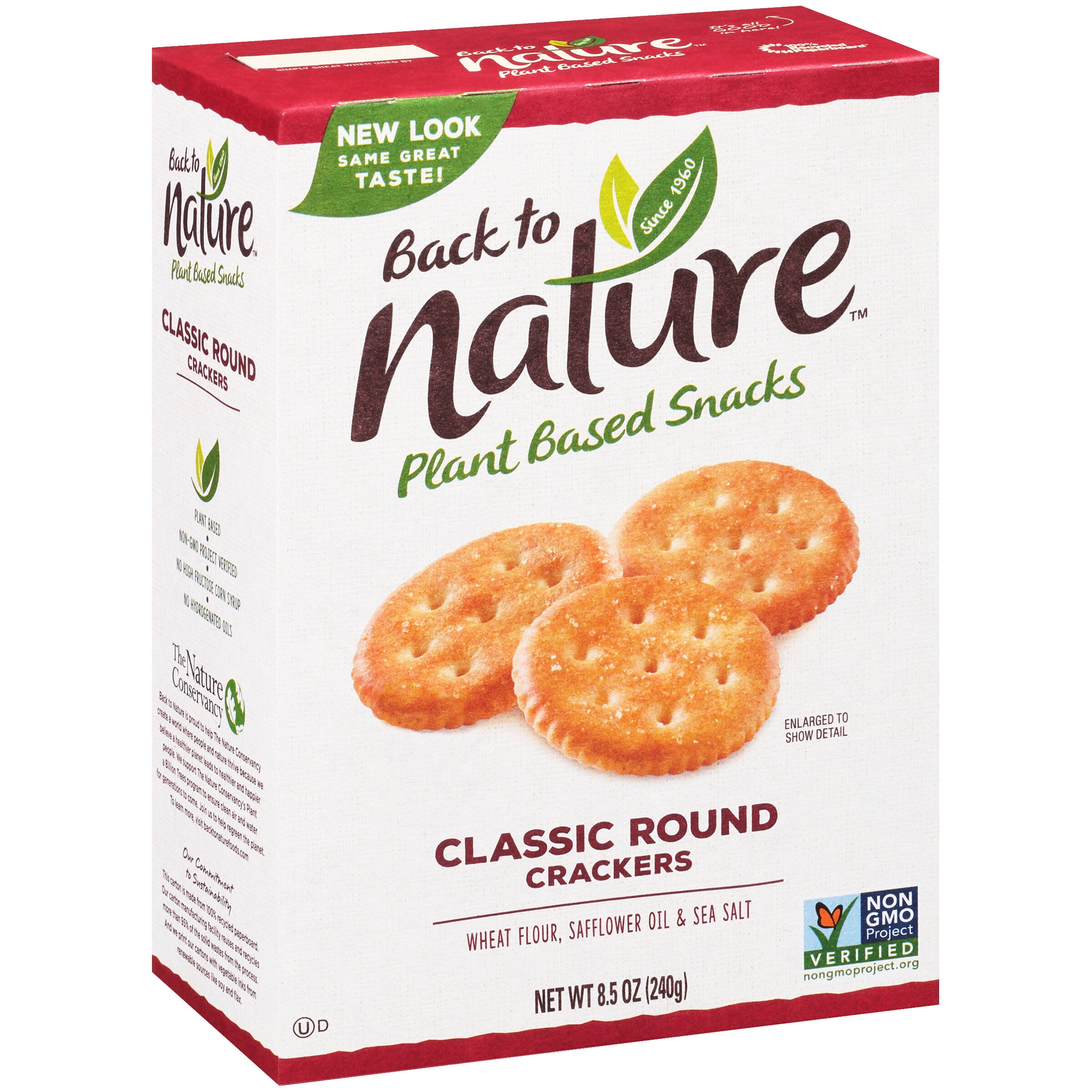 Back To Nature Plant Based Snacks Classic Round Crackers 8 5 Oz Box Walmart Com Walmart Com Back To Nature Plant Based Snacks Classic Round Crackers 8 5 Oz Box Walmart Com Walmart Com