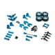 thumbnail image 1 of Cars Metal Shock Absorber Brazo Swing Actualización Varilla de enlace Reemplazo del kit de piezas para WLTOYS 284131 K979 K989 K999 Azul 44589 RC Inevent FN010107-01, 1 of 7
