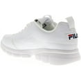thumbnail image 6 of FILA Disruptor SE Sneakers White Navy Red Mens Athletic Shoes Size [insert size], 6 of 7