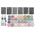 thumbnail image 1 of Kit de Purpurina Para Pintura Corporal Y Facial ANGGREK 6 Plantillas De Viscosidad, 1 of 7