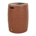 thumbnail image 2 of Good Ideas Rain Wizard 50 Gallon Rain Barrel, Terra Cotta, (3 Pack), 2 of 10
