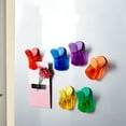 thumbnail image 4 of Visland 6PCS Sealing Clip Discharge Nozzle Moisture-proof Food Bag Snack Clip Refrigerator Magnetic Suction Clip Multitool, 4 of 7