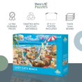 thumbnail image 4 of Rompecabezas Theo's Puzzles Lazy Cats Beach 1000 piezas, 4 of 6