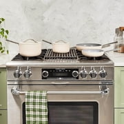 Caraway Ceramic Non-Stick Pots & Pans Cookware Set, 12- Piece, Cream