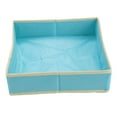 thumbnail image 5 of Dualoai Kid Sandbox Tray Large Space Smooth Easy to Carry Non Woven Fabric Play Sand Blue 50cmx50cm, 5 of 9