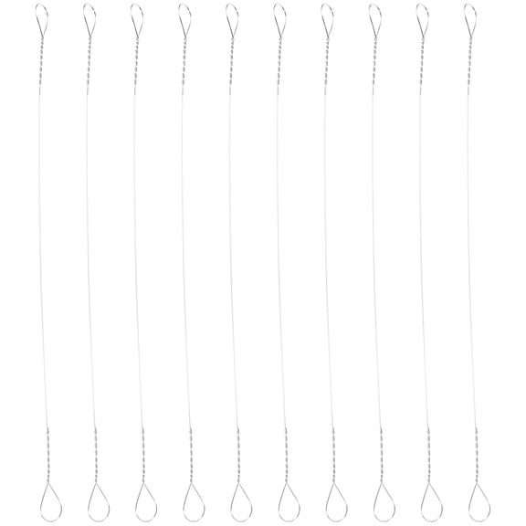 Raindrops 10pcs Stainless Steel Cheese Slicer Set for Hard Cheese Blocks, Kitchen Tool for Supermarket and Home Use