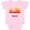 AD-Pink, variant on Inktastic Cancun Mexico Vacation Trip Boys or Girls Baby Bodysuit
