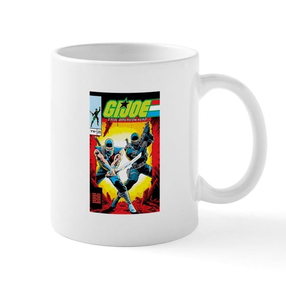CafePress - G.I. Joe Who's On Cobra Island? - 11 oz Ceramic Mug - Novelty Coffee Tea Cup