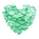 thumbnail image 1 of Uxcell 1000 piezas de pétalos de rosa artificiales, pétalos de flores de seda falsa para decoración de bodas, fiestas, propuestas y aniversarios, verde menta, 1 of 1
