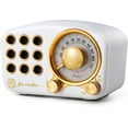 thumbnail image 1 of Retro Bluetooth Speaker FM Vintage Radio With Loud Volume, Strong Bass Enhancement, Bluetooth 4.2, Wireless Connection, Loud Volume, TF Card And MP3 Player, 1 of 7