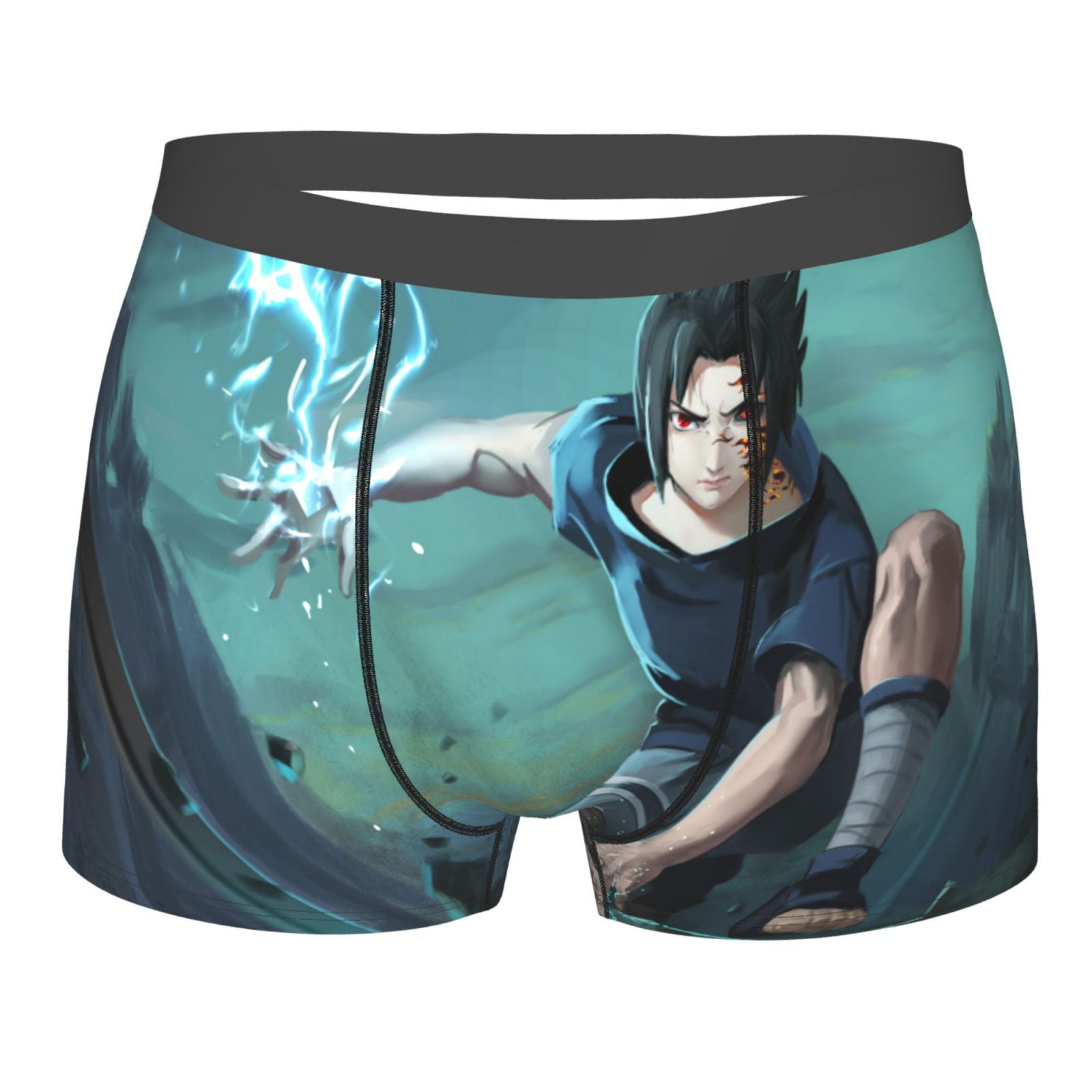 Men S Boxer Briefs Leggings Elastic Boxer Briefs Naruto Sasuke Walmart Com