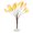 Orange, variant on Viveous Artificial Maple Branch Miniature Tree for Diorama Fall Mini Decor Tree for Halloween Village Autumn Themed Model Tree for Crafts and Decorations