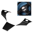 thumbnail image 2 of Pegatinas de dirección de rueda de coche envuelven reemplazo de fibra de carbono para Tesla, 2 of 6