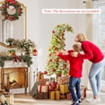 thumbnail image 4 of Gymax 6 FT Whimsical Christmas Tree Pre-Lit Artificial Holiday Tree w/ Bendable Top, 4 of 10