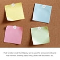 thumbnail image 4 of Miangastore 100 Pcs Pointes Transparentes pour Tableau Blanc Pointes Transparentes à Pousser Pointes pour Pouce Pointes pour Babillard Carte Pointes pour Pouce, 4 of 8