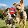 thumbnail image 4 of Teeth Grinding Dog Toy, Rubber Funny Ball, Grabbed Rubber, for Large Medium Dogs (Red), 4 of 5