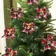 thumbnail image 3 of Paquete de 8 lazos navideños con campanas, para decoración navideña, decoración del hogar, decoración del árbol de Navidad Zhivalor CPB-SSW253-3, 3 of 5