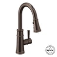 thumbnail image 2 of Moen 7260EVC Belfield Single-Handle Smart Touchless Pull Down Sprayer Kitchen Faucet with Voice Control and Power Boost in Chrome, 2 of 7