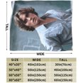thumbnail image 3 of Matt Dillon Fleece Blanket for Couch - Throw Blanket Lightweight Matt Dillon Merch Super Soft Cozy Luxury Bed Blanket Microfiber and Throws for Sofa, 3 of 6