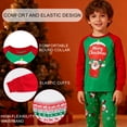 thumbnail image 4 of Boys Christmas Pajamas 4 Piece Toddler Kids Sleepwear Boys Long Sleeve Pajamas Winter Nightwear Age 2-12 Years, 4 of 6