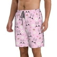 thumbnail image 2 of Naloa Rabbit Face Men's Beach Shorts, Surfing shorts, Swim trunks, Quick Dry Swim Trunks for Surfing Beach Fun - Medium, 2 of 9