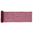thumbnail image 2 of Contemporary Home Living 120" Red and White Sequin Mesh Woven Table Runner Roll, 2 of 2