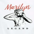 thumbnail image 3 of Marilyn Monroe - Legend - Women's Short Sleeve Graphic T-Shirt, 3 of 5