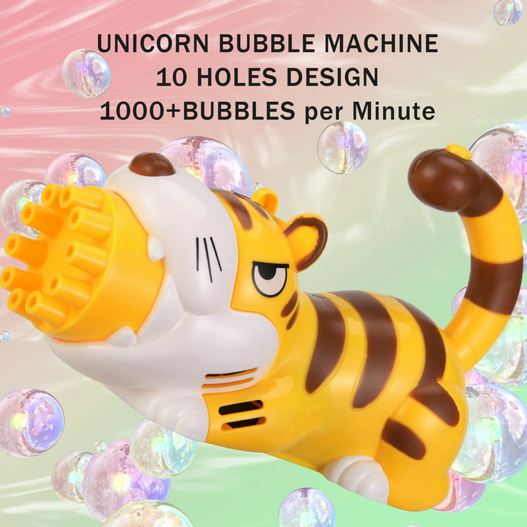  Electric Bubble Machine, Dinosaur Bubble Maker Outdoor