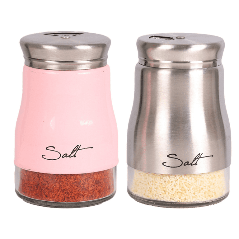 Salt And Pepper Shakers Set, Kitchen Decor, Glass Salt And Pepper Shakers  Set, Cute Salt Shaker