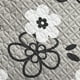 thumbnail image 4 of Colcha con Cojines Matrimonial Elefantito Alatri Color Gris Floral, 4 of 4