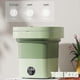 thumbnail image 2 of 11L Foldable Washing Machine with Spin Dryer, Blue Light Sterilization Laundry Washer Machine for Underwear Baby Clothes, 2 of 5