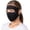 Black, variant on Full Face Sun Mask, Solid Color Ear Loop Design for Complete Coverage and Sun Protection, Essential Gear for Hiking, Running, Cycling, Motorcycling, and Outdoor Adventures