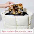 thumbnail image 6 of Bee Velvet Portable Jewelry Organizer with Removable Compartment - Necklace Holder, Jewelry Box, and Bracelet Holder, 6 of 7