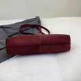 thumbnail image 2 of HUISZJ Faux Suede Crossbody Bag, Solid Color Handbag, Lightweight Fashion Shoulder Bag for Work Travel Outdoor (Red), 2 of 10