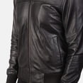 thumbnail image 6 of Air Rolf Leather Bomber Jacket, 6 of 11