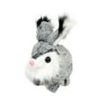 thumbnail image 2 of Siruishop Plush Bunny Toy Rabbit Interactive Electronic Pet for Preschool Party Favors Dark Gray, 2 of 8