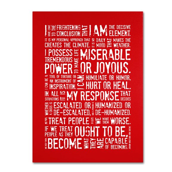 Trademark Fine Art "Decisive Elements" Canvas Art by Megan Romo