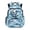 Blue Camo Fishing Shark, variant on T-Rex Kids Backpack for Boys Cool School Bag Lightweight Waterproof Multi-Pocket Book Bag for Kids 6-12
