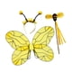 thumbnail image 3 of Disfraz de abeja con alas para mujeres y niñas, ideal para cumpleaños, festivales, carnavales y fiestas. y varita para la diadema, 3 of 8